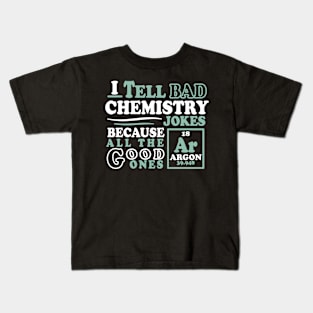 Argon Chemistry Joke Kids T-Shirt